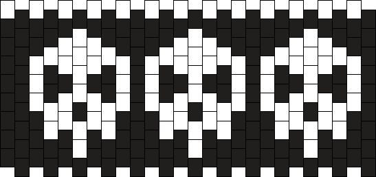 a black and white pattern with the word diy spelled in it's letters