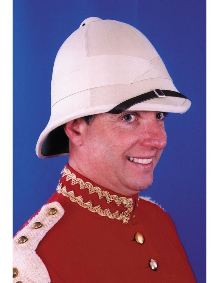 PRICES MAY VARY. Pith Hat British Quality Royal British Guard Style Hat. Made of hard formed cork with authentic cloth covering. One size. British Guard, Pith Helmet, Novelty Hats, Halloween Express, Wig Hat, Head Pieces, Halloween Hats, Man Hat, Costume Collection