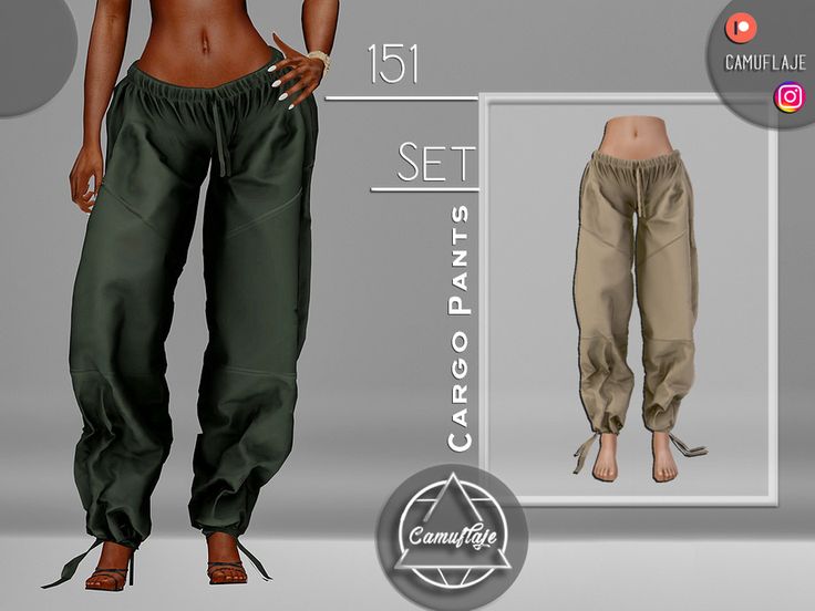 an image of a woman's pants and shoes for the female character in the video game campfire