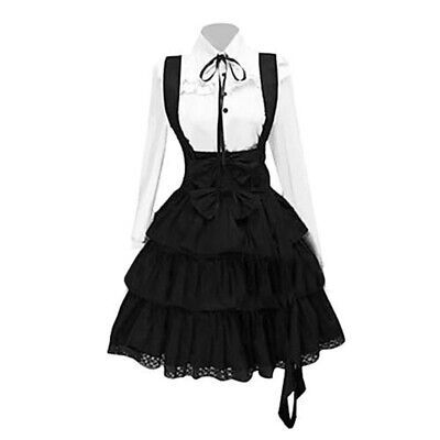 Top Seller for Women's Lolita Girl Corset Braces Skirts Cosplay Medieval Ruffle Tiered Dress, Fashion Women's Dresses Oktoberfest Outfit, Big Size Dress, Punk Dress, Classic Lolita, Medieval Dress, Vintage Inspired Dresses, Vestidos Vintage, Gothic Dress, Cosplay Dress