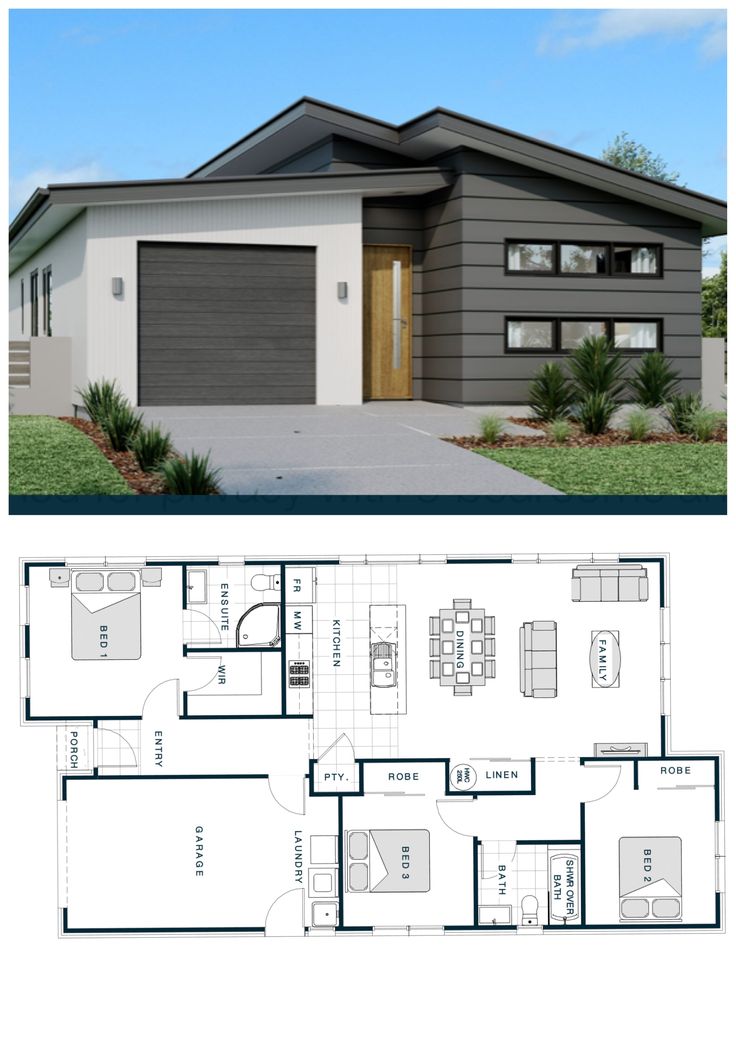 two story house plans with garage and living room