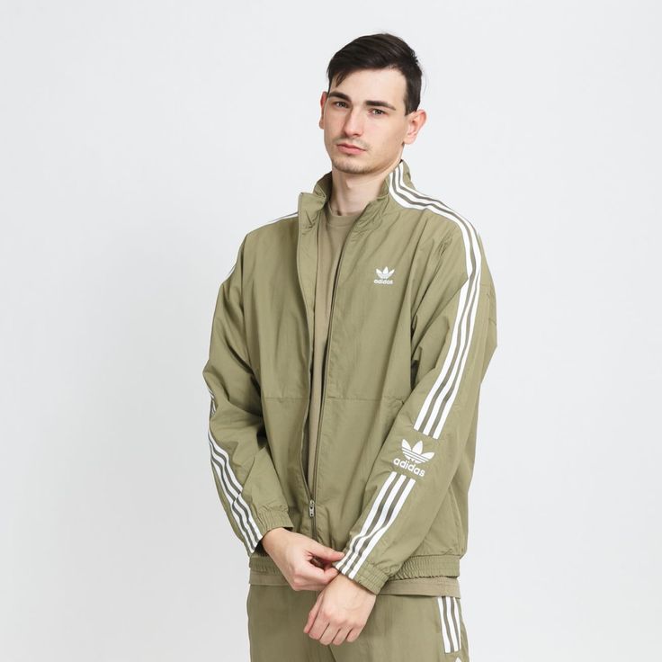 Xl Adidas Track Jacket Olive Color Windbreaker Jacket Mens, Olive Green Jacket, Adidas Windbreaker, Adidas Track Jacket, Color Block Jacket, Mens Windbreaker, Quarter Zip Jacket, Adidas Track, Adidas Jackets