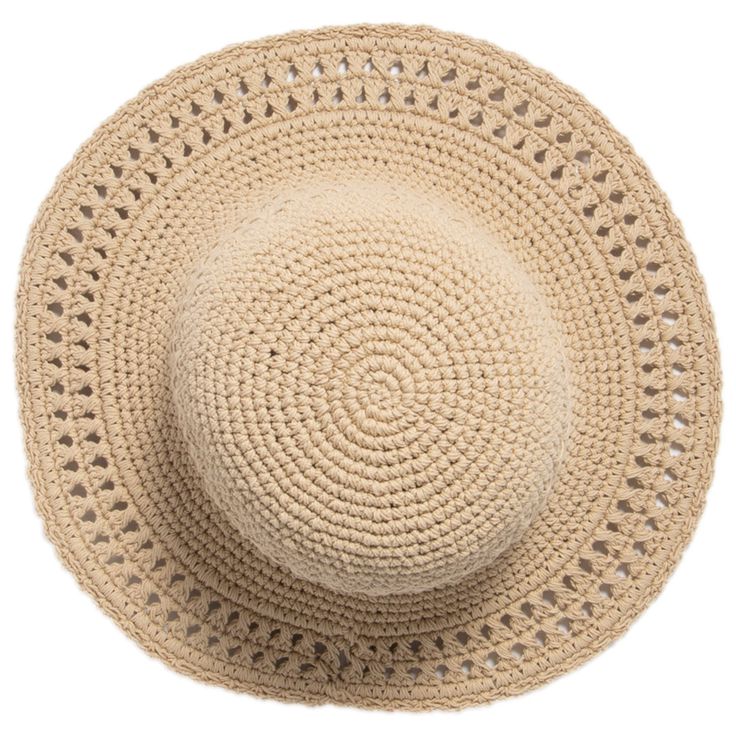 The sister to our handmade original cotton crochet, this hat features a beautifully scalloped edge paired with our signature crocheted style. With its easily storable design and great sun protection, this hat is perfect for any occasion! Features: Packable 4" brim Hat size: 57cm One size 100% cotton UPF 50 Wide Brim Hat Summer, Sand Collection, Outdoor Cap, Hat Clips, Cute Hats, Dress Hats, Cotton Crochet, Wide Brimmed Hats, Crochet Hat