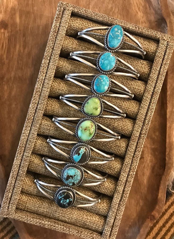 Silversmithing Jewelry, Turquoise Bracelets, Cowgirl Bling, Western Accessories, Native American Artists, Royston Turquoise, Native Jewelry, Turquoise Cuff, Cuff Detail