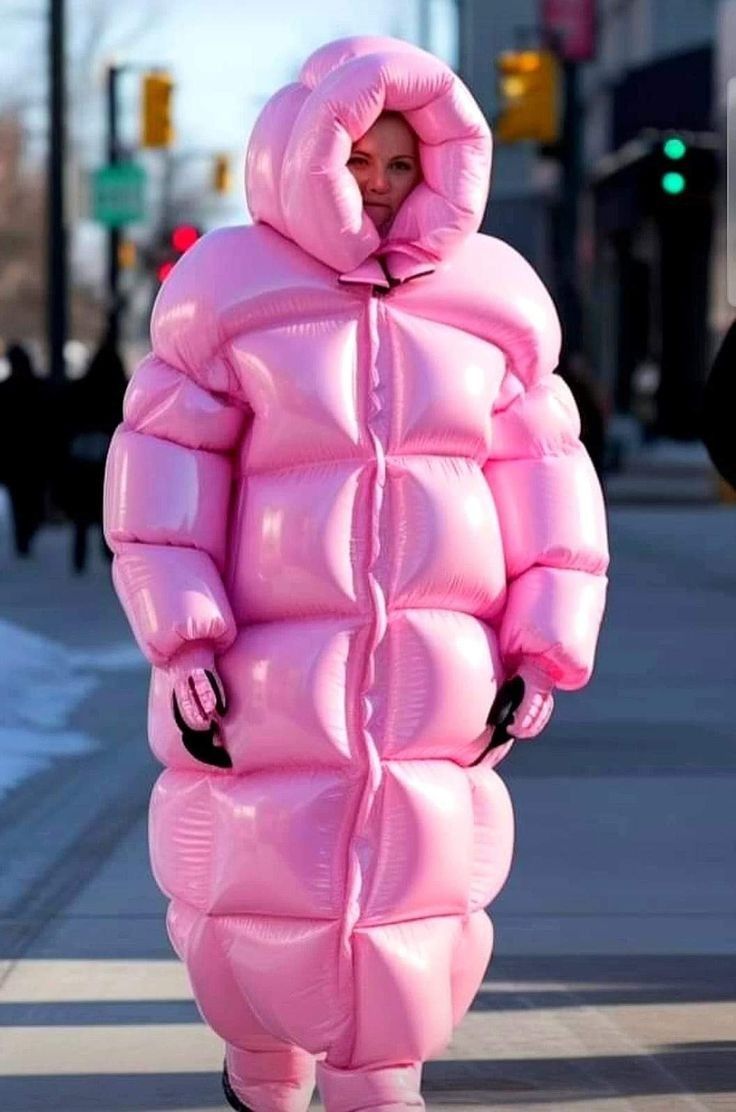 Big Puffy Jacket Outfit, Big Puffer Jacket, Pink Puffer Jacket Outfit, Puffy Jacket Outfit, Polar Jacket, Puffy Winter Jacket, Puffer Outfit, Image Meme, Women's Puffer Coats