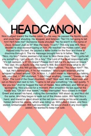 a chevron pattern with the words headcanon on it