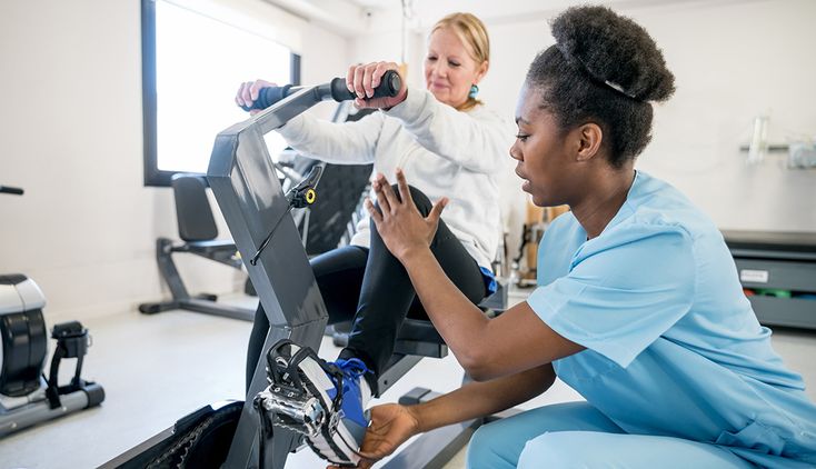 Aerobic Exercise Is the Newest Twist in Stroke Rehab Foot Drop Exercises, Hand Therapy Exercises, Swollen Knee, Rehabilitation Exercises, Muscle Atrophy, Speech Language Pathologist, Muscle Weakness, Knee Exercises, Knee Pain Relief