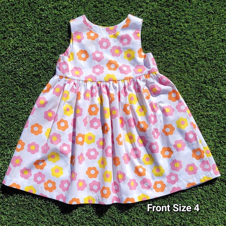 We have a variety of breezy cotton dresses. Made of remnant fabrics so there are limited sizes available. Remnant fabrics are small pieces of fabric that are sold out or no longer in production. Care Instructions: Machine wash in cold water with like colors, no bleach. Low dryer heat for little to no ironing. Cotton A-line Sundress, Cute Cotton A-line Sundress, Cute A-line Cotton Sundress, Cotton A-line Sundress For Garden Party, Cotton A-line Beach Dresses, Playful Cotton Floral Print Sundress, Playful Sleeveless Sundress For Garden Party, Cute Cotton Sleeveless Dress For The Beach, Summer Cotton Sundress For Garden Party