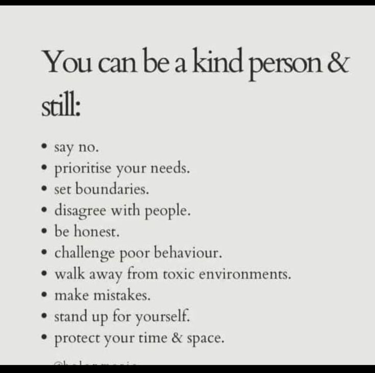 a poster with the words you can be a kind person and still written in it