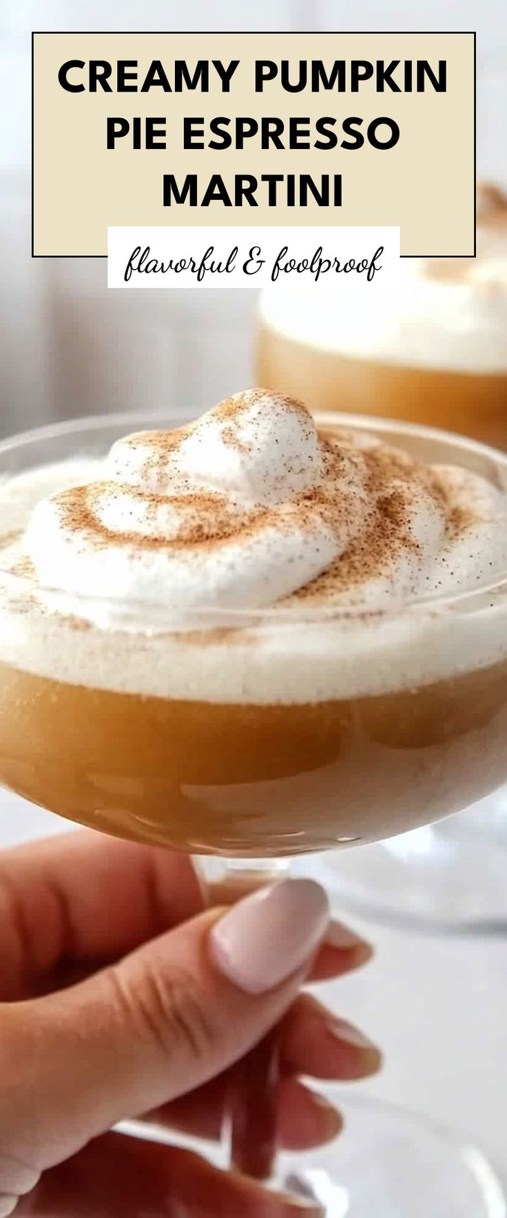 Image for Creamy Pumpkin Pie Espresso Martini Pumpkin Espresso Martini, Pumpkin Espresso, Pumpkin Martini, Creamy Pumpkin Pie, Espresso Martini Recipe, Best Pumpkin Pie, Pumpkin Sauce, Starbucks Pumpkin, Pumpkin Butter