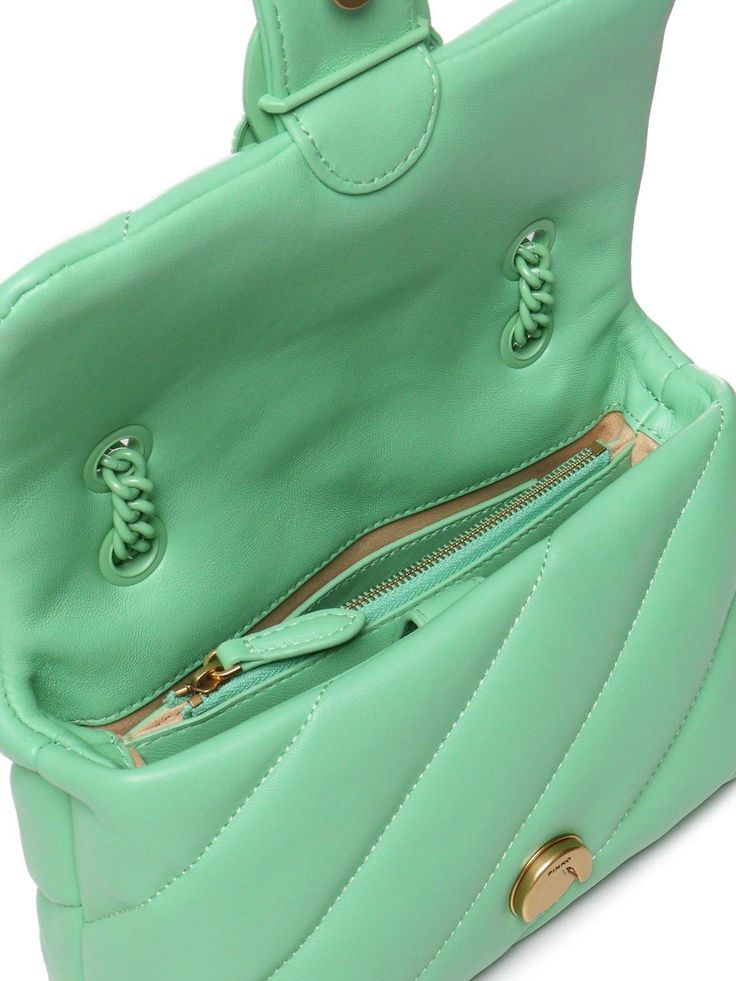 100% Cowskin Crossbody Shoulder Bag With Magnetic Closure For Shopping, Chic Shoulder Bag With Magnetic Closure For Everyday Use, Magnetic Closure Pouch Shoulder Bag For Shopping, Trendy Green Bags With Magnetic Closure, Designer Crossbody Bag With Magnetic Closure, Chic Flap Bag With Removable Pouch, Chic Green Flap Bag With Double Handle, Chic Pouch Shoulder Bag With Magnetic Closure, Trendy Green Bag With Magnetic Closure