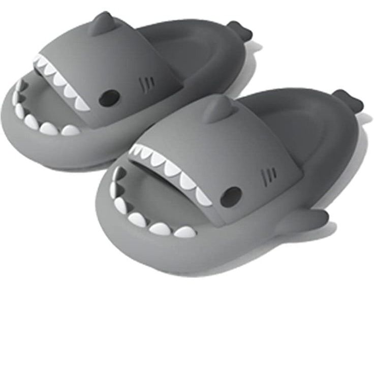 Cloudy Shark Slippers For Beach are perfect for your feet as these are super soft with a thick sole. These shark slides can be your go-to slides for anywhere as it is easy to wash and has such a material that makes them suitable for all the seasons, your feet will feel happy and relaxed when you walk all day long. It has a non-slip texture which makes it go anywhere under any condition. Features: Shoe Type: Bathroom Slippers Applicable Place: Outside Upper Material: EVA Heel Height: Med (3cm-5cm Slippers For Beach, Shark Slides, Slides For Men, Shark Mouth, Walk Outside, Shark Slippers, Bathroom Slippers, Shoes Slides, Chilling At Home