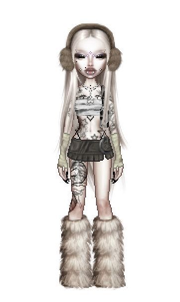 Everskies White Outfit, Everskies Outfits Y2k, Goth Outfits Winter, Rave Outfits Diy, Everskies Fits, Rave Dress, Fashion Dress Up Games, Everskies Outfits, Bratz Inspired Outfits