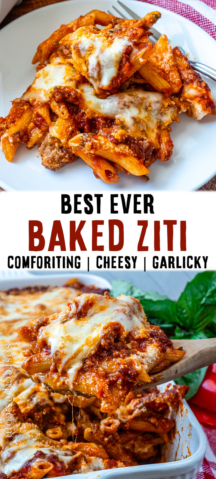 the best ever baked ziti comforting cheesy garlic