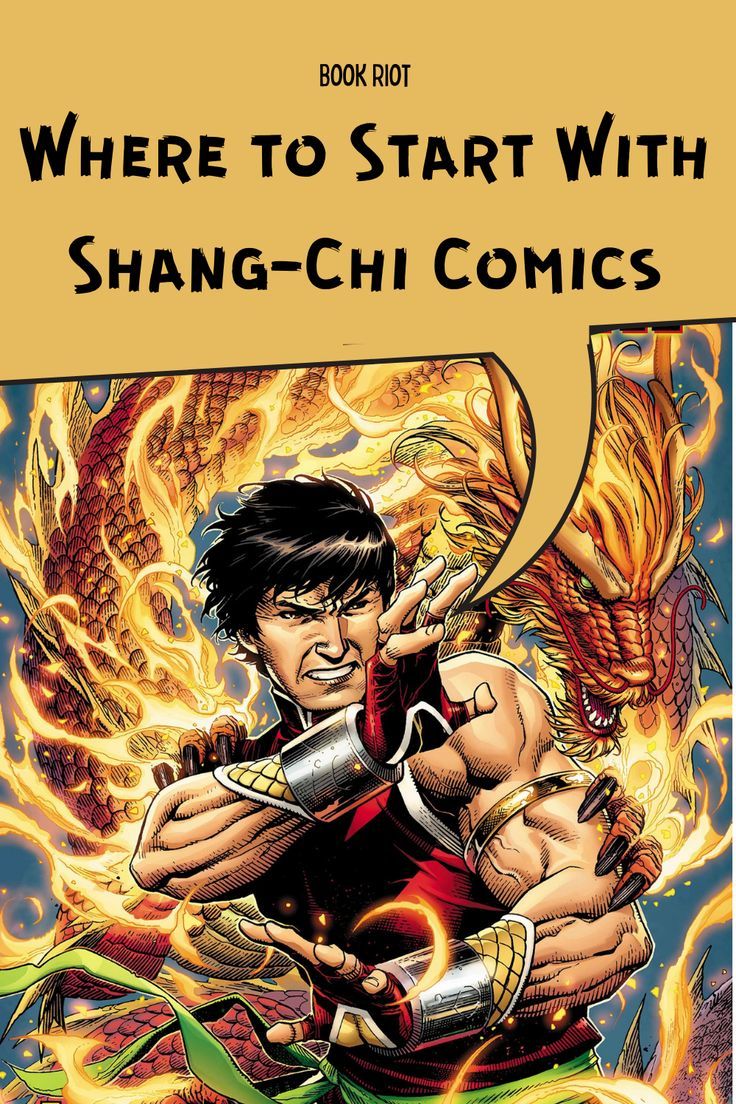 A cover of a Shang-Chi comic with the text Where to Start With Shang-Chi Comics from Book Riot Adam Warlock, Mike Deodato, Shang Chi, Univers Marvel, Brothers Sisters, Chadwick Boseman, Uncanny X-men, Marvel Entertainment, Ms Marvel