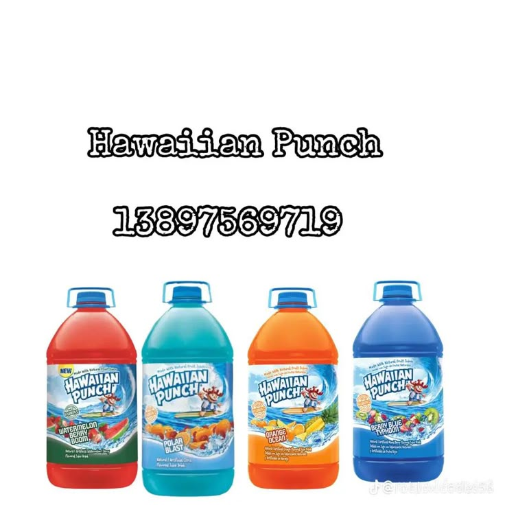 three bottles of mountain punch are shown with the caption's description below it