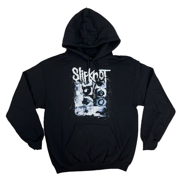 This Black, 100% cotton pullover Hoodie features full front print and center back print. Slipknot Hoodie, Band Hoodies, Hoodie Xxl, Slipknot, Cotton Pullover, Rock Band, Summer Vibes, Pullover Hoodie, Gift Ideas