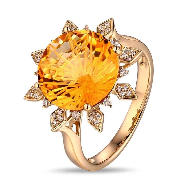 Welcome to Elegant Art Jewelry!  Material: 14k Yellow Gold Stone: Citrine Stone Size: 12mm×12mm Stone Weight:- 7.05ct Side Stone: Diamond Diamond Weight: 0.11ct Gemstone Cut: Round Cut Gold Weight: 3.06 gram Personalization: 9K/14K/24K/GOLD/SILVER/PLATINUM/ROSE-GOLD/WHITE GOLD. (Contact me)  Citrine Ring, Citrine Cuff Ring, 14k Yellow Gold Ring, Round Shape Ring, Citrine Ring, Citrine Engagement, Open Design Ring, Citrine Round, Citrine Natural, Yellow Citrine Ring, Yellow Gemstone Ring, Gemston Citrine Wedding Ring, Yellow Gemstone Ring, Citrine Wedding, Yellow Citrine Ring, Citrine Ring Engagement, Platinum Rose Gold, Topaz Engagement Ring, Yellow Gemstones, Victorian Rings