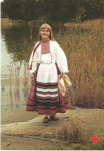 Finland Traditional Clothing, Traditional Finnish Clothing, Finnish Costume, Finnish Clothing, Traditional Attires, Scandinavian Traditional, Folk Dresses, Traditional Fashion, Folk Costume