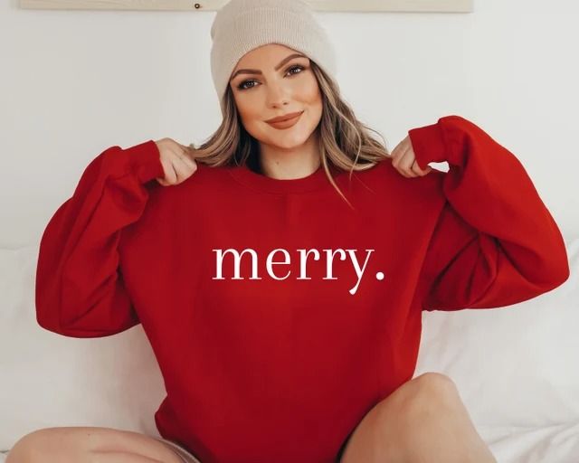 PresleyprintsStore - Etsy Canada Businesses Ideas, Mrs Sweatshirt, Cute Christmas Shirts, Holiday Sweatshirt, Sweatshirt Christmas, Holiday Sweater, Holiday Shirts, Dtf Transfers, Christmas Women