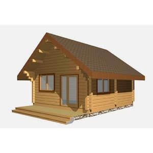 Cabin Bunkhouse, Alaska Living, Cheap Cabins, Loft Bunk, Log Cabin Style, Tiny House Kits, Glamping Cabin, Roofing Shingles, Log Cabin Kits