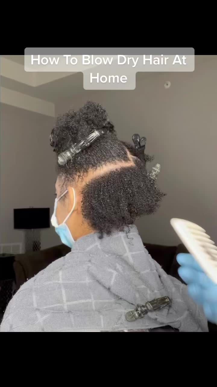 How To Do A Blow Out On 4c Hair, Short 4c Blowout, Natural Hairstyles For Blow Dried Hair, Blowout Hair Natural 4c, How Blow Dry Hair Tutorials, Blow Out Styles For 4c Hair, How To Blowout 4c Hair, Wash And Blow Dry Natural Hair, How To Blow Dry 4c Hair Natural