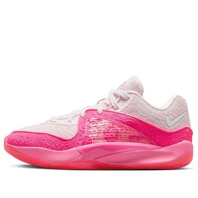 Nike KD16 'Aunt Pearl' FQ9216-600 Basketball Game Outfit Women, Purple Nike Shoes, Kobe Sneakers, Bb Shoes, Pink Basketball Shoes, Best Volleyball Shoes, Volleyball Bag, New Basketball Shoes, Girls Basketball Shoes