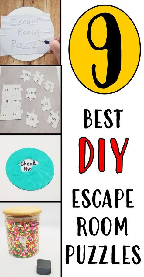 the 9 best diy escape room puzzles for kids to play with in their homes