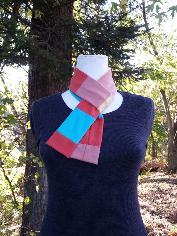 Recycled T Shirt Scarf / Upcycled T Shirt Headband / Eco Friendly Gift / Patchwork Scarf / Orange Blue Yellow Scarf / Gift for Her on Etsy, $25.00 T Shirt Headband, T Shirt Scarf, Shirt Scarf, Patchwork Scarf, Tshirt Headband, Yellow Scarf, Recycled T Shirts, Scarf Gift, Eco Friendly Gifts