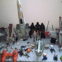 a bunch of toys that are sitting on the floor