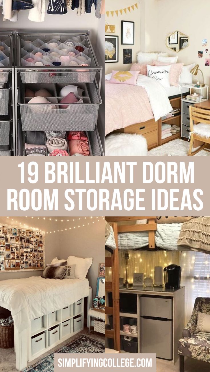 bedroom storage ideas for small spaces