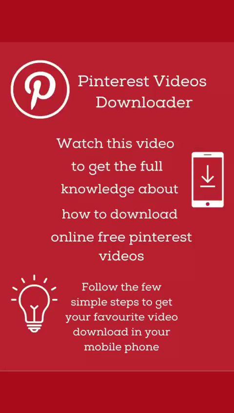 the pinterest video guide for iphone is shown in this screenshoter image