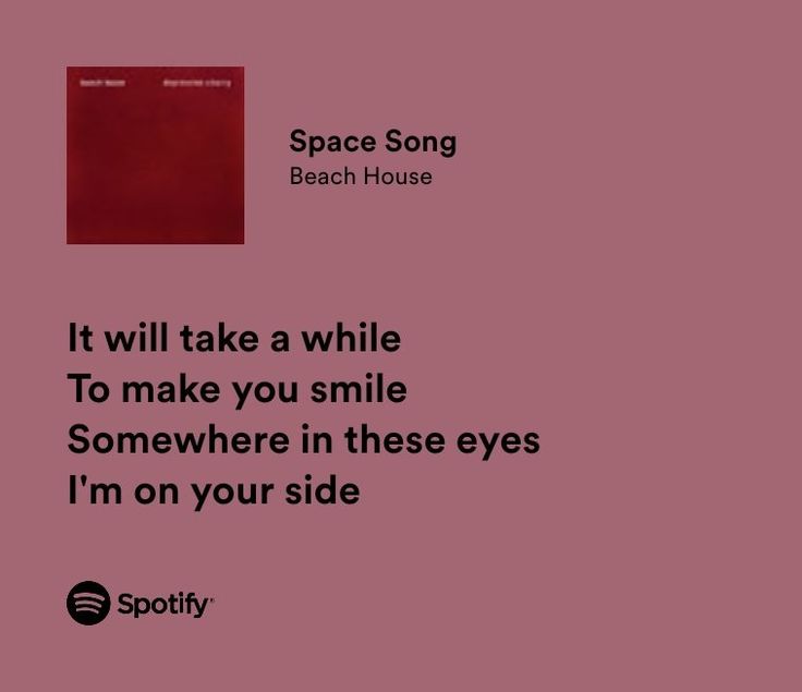 the words space song beach house are in black and white on a pink background with an image of a red book