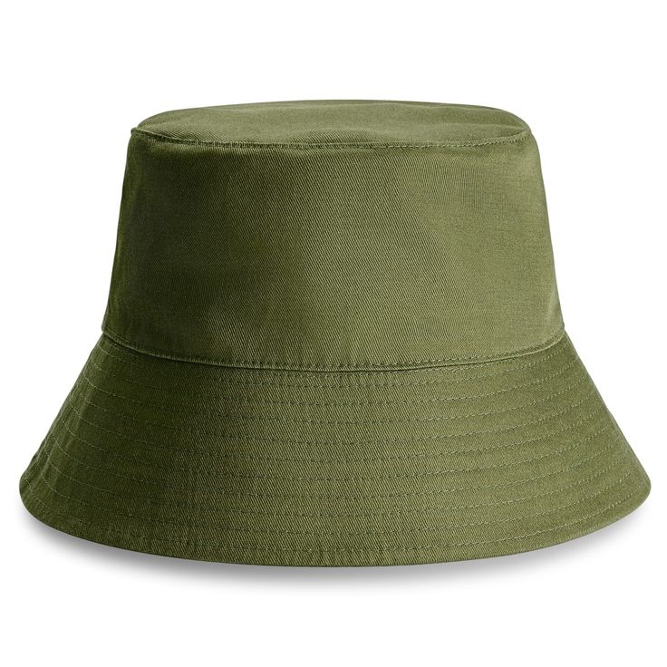 * 2-in-1 design
 * Soft cotton construction
 * Easy to fold and pack for travelling Green Side, Different Hats, Rugged Look, Outdoor Style, Great Outdoors, Hat Sizes, The Great Outdoors, Army Green, Snug Fit