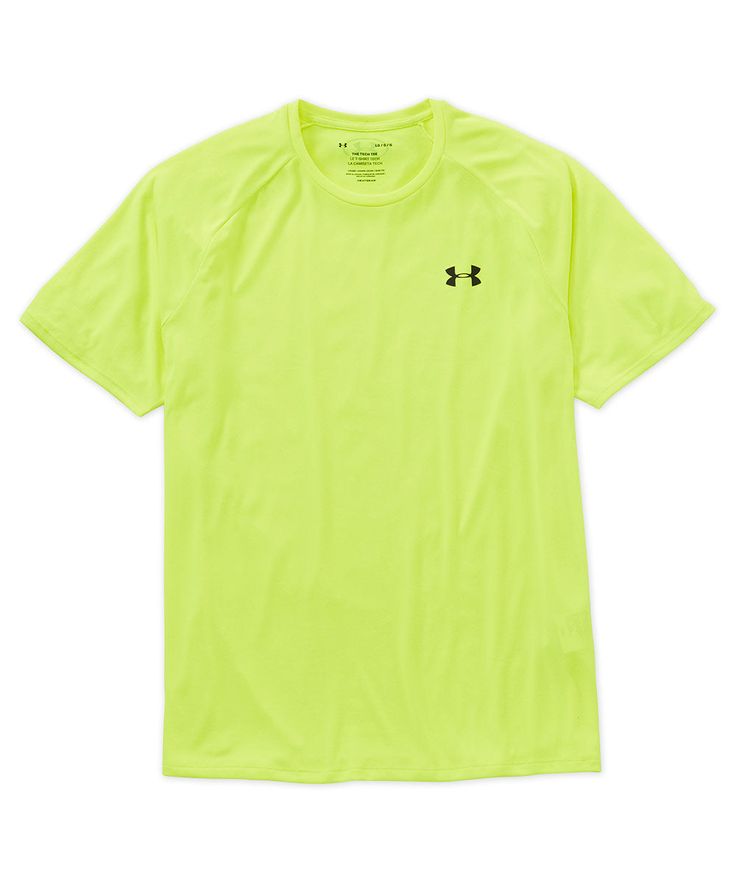 This big and tall tech tee from Under Armour will work wonders in and out of the gym. The UA Techâ„¢ fabric has been updated to feel more natural, while remaining soft, lightweight, quick-drying, and odor-blocking. Loose cut Soft, lightweight, moisture-wicking performance fabric Quick-drying and anti-odor fabric 100% polyester Machine wash Imported Buyers Note: Item runs small. Consider sizing up or please read below and follow our Under Armour-specific size guide for the best fit. Under Armour Tshirt, Under Armour Outfits, Big And Tall Style, Outfit Collage, Big And Tall Outfits, Performance Fabric, Big And Tall, Sport T Shirt, The Gym