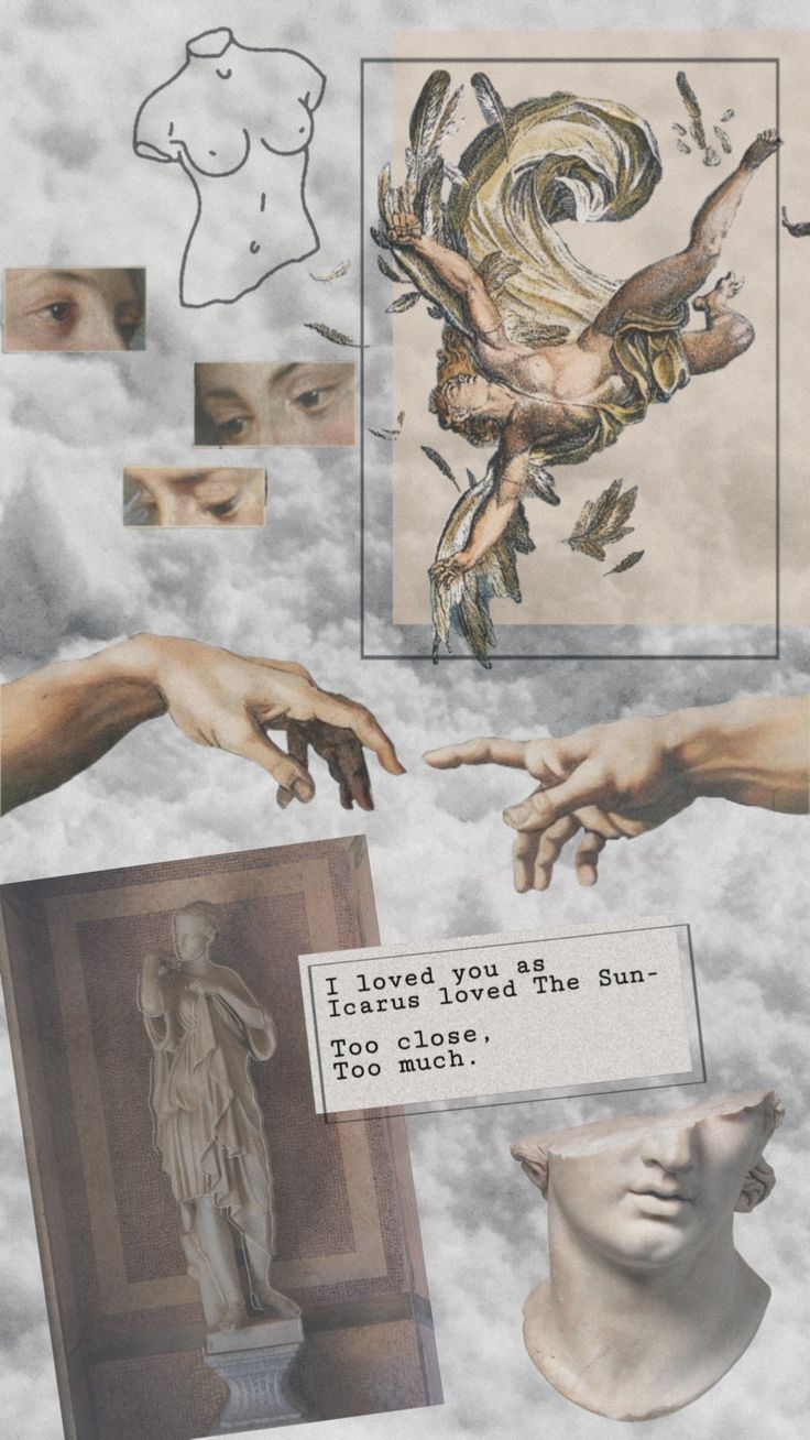 collage of hands reaching out to touch another person's hand with other images surrounding them