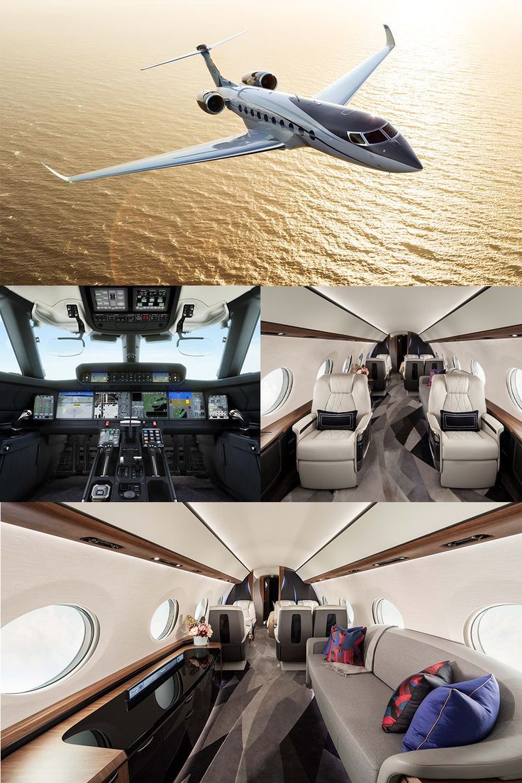 Take a tour of this $75,000,000 private jet. The Gulfstream G700 will enter into service next year and is already turning heads with its performance and luxury standards. If ever you could bottle up “luxury” and take a sip of it, the new Gulfstream G700 is built for a specific clientele in a luxury class of their own. Jets Privés De Luxe, Private Jet Plane, Private Jet Travel, Private Jet Interior, Luxury Helicopter, Jet Privé, Luxury Jets, Private Flights, Luxury Private Jets