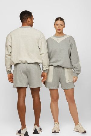 Unison Sweatshirt Streetwear Sweats With Elastic Cuffs And Long Sleeves, Relaxed Fit Sweats For Elevated Casual, Athleisure Sweats With Relaxed Fit For Elevated Casual, Sportswear Tops With Ribbed Cuffs And Relaxed Fit, Relaxed Fit Sweats For Elevated Casual Athleisure, Athleisure Crew Sweatshirt With Ribbed Cuffs, Sporty French Terry Sweats With Relaxed Fit, Oversized Sportswear Sweats With Ribbed Cuffs, Sporty Sweats With Ribbed Cuffs And Relaxed Fit