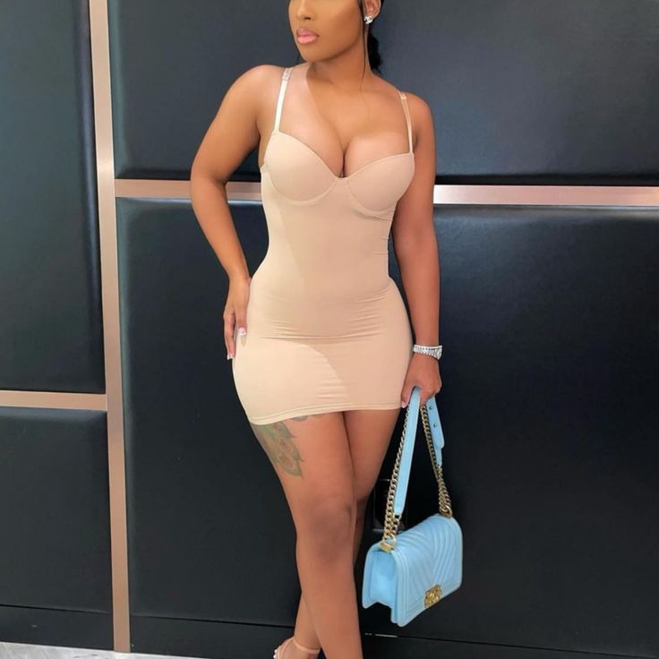 Runs true to size. Material is has stretch. Model is wearing a size large. Date Night Outfit Classy, Night Club Dress, Cute Birthday Outfits, The Blueprint, Feb 8, Cute Swag Outfits, Baddie Outfits Casual, The Doll