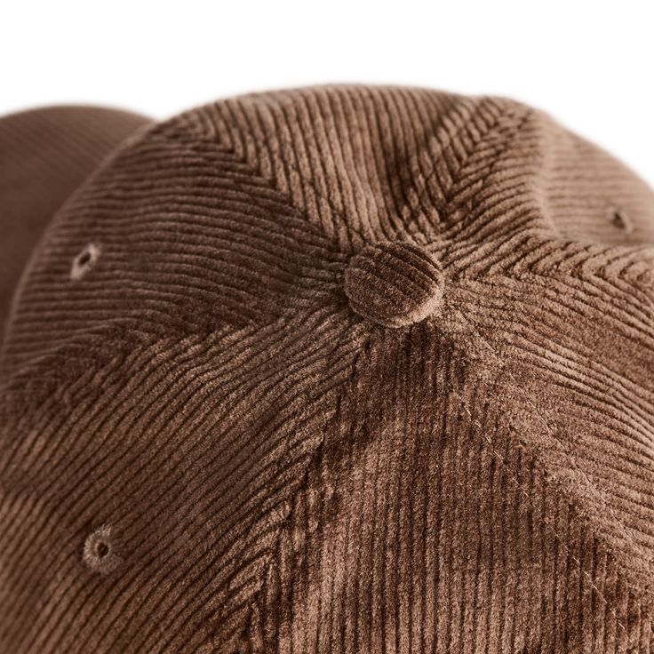 * Soft and cosy construction
 * Breathable eyelets and sweatband
 * Adjustable for comfort Brown Baseball Cap For Everyday, Brown Curved Bill Dad Hat For Everyday, Everyday Brown Baseball Cap With Curved Bill, Brown Dad Hat With Curved Bill For Everyday, Brown Dad Hat With Curved Bill, Brown Snapback Dad Hat For Everyday, Casual Brown Dad Hat For Streetwear, Different Hats, Brown Corduroy