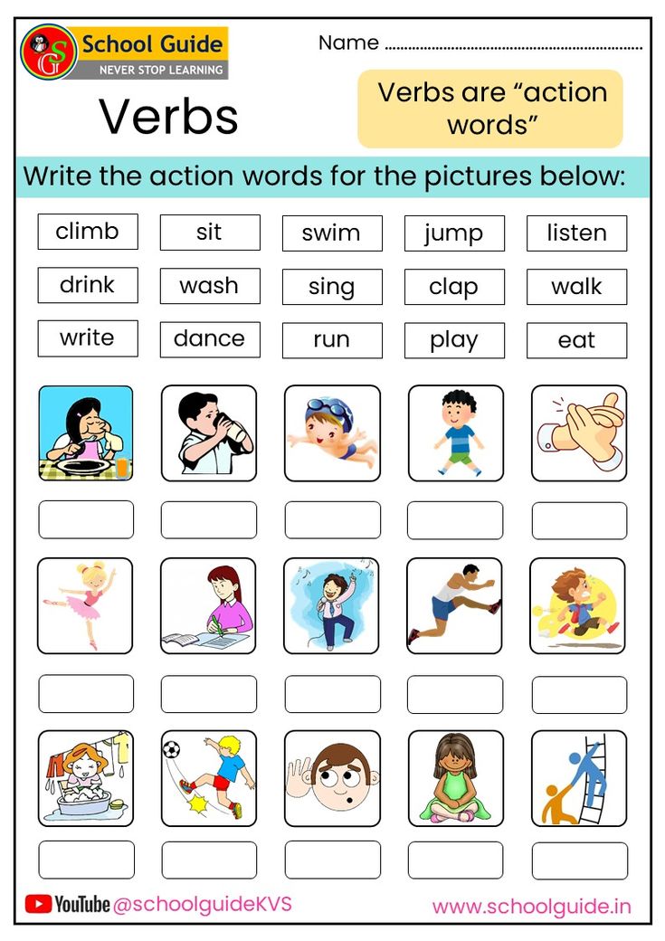 an english worksheet with pictures and words