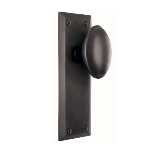 a black door handle on a white background