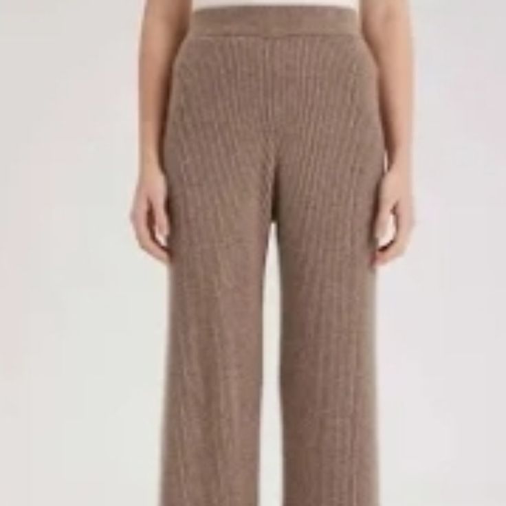 Questions? Leave A Comment Below! Comfortable Full-length Bottoms For Fall, Comfortable Full Length Bottoms For Fall, Comfortable Fall Trousers, Fall Ribbed Wide-leg Bottoms, Full Length Ribbed Bottoms For Fall, Comfortable Trousers For Fall, Comfortable Straight Leg Pants For Fall, Comfortable Straight Leg Fall Pants, Elegant Knit Bottoms For Workwear