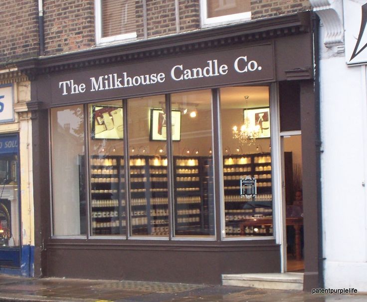 the milkhouse candle co is located in an old brick building