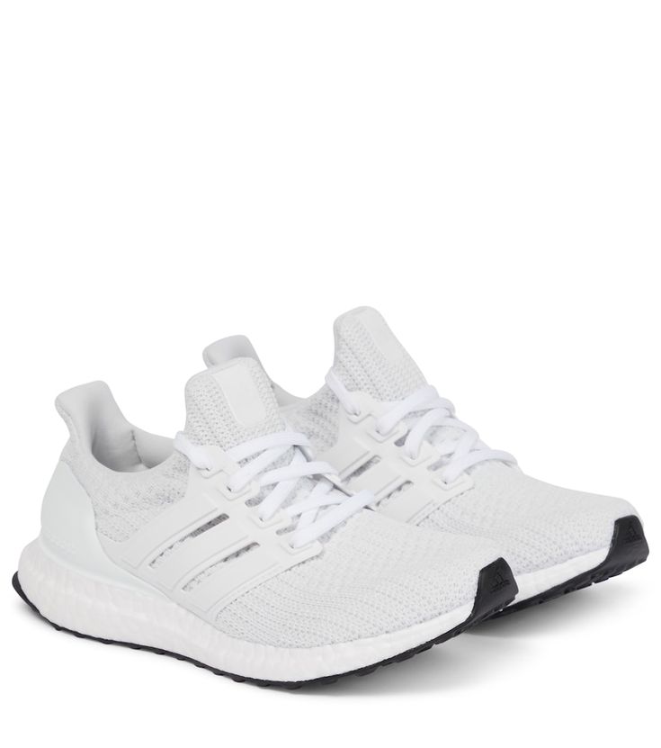 Adidas' ultraboost sneakers have been performance-tested with long-distance runners to ensure optimum comfort. Their Primeknit uppers wrap the foot for a sock-like fit, and are set on the label's energy-returning midsoles. Adidas Lace-up Running Shoes For Workout, Adidas Athleisure Running Shoes With Elastic Laces, Adidas Functional Sneakers For Workout, Athleisure Sneakers With Cushioned Stretch Footbed, Stretch Low-top Sneakers With Cushioned Footbed, Adidas Athleisure Sneakers For Running Errands, Breathable Stretch Sneakers For Running, White Stretch Low-top Sneakers, Long Distance Runner