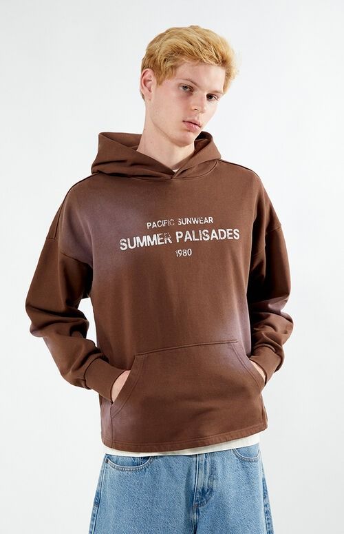 Pacific Sunwear Palisades Cropped Hoodie Pacific Sunwear, Pacsun Mens, Pacsun Tops, Mens Sweatshirts Hoodie, Stay Cozy, Hoodie Top, Cropped Hoodie, Casual Wardrobe, Pacsun