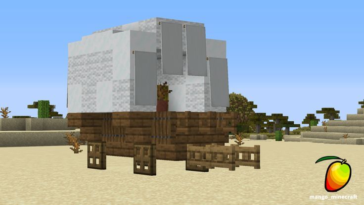 A covered wagon in a desert in the game minecraft

Tutorial: https://www.youtube.com/watch?v=v7VgNwmnnfE Minecraft Wagon, Fairy Castle, Covered Wagon, Minecraft Crafts, Willis Tower, Minecraft, Castle, Building, Travel