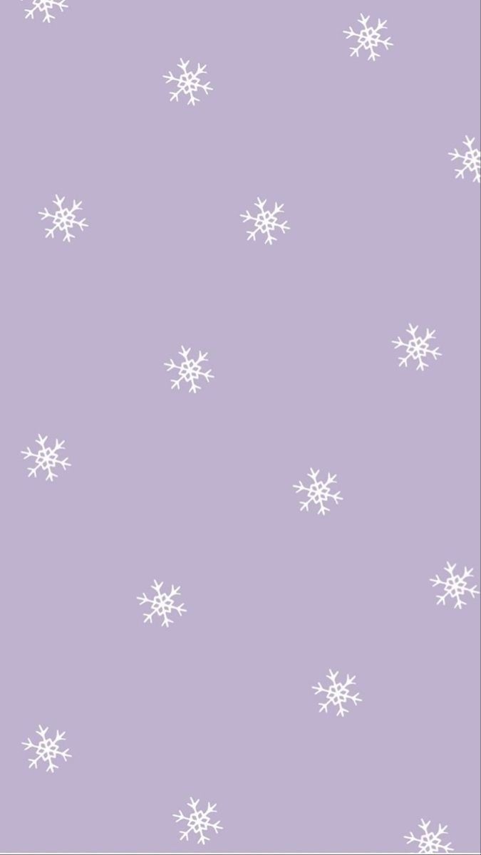 snow flakes on a purple background