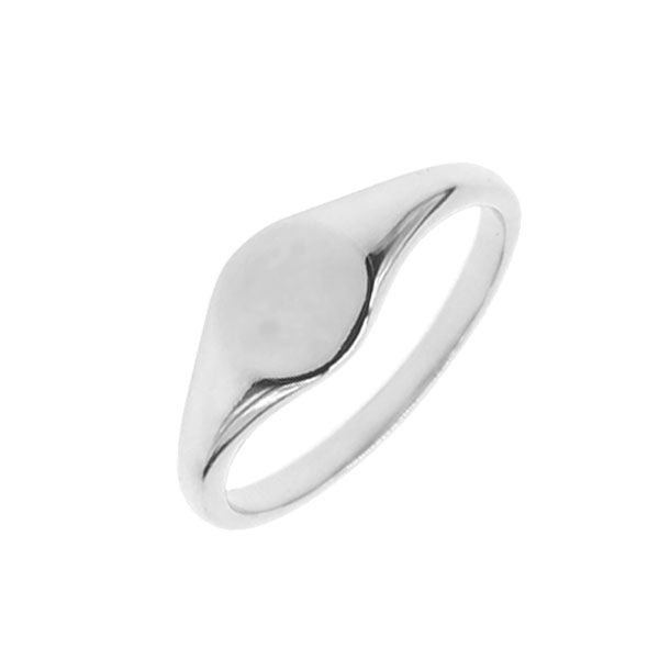 This is a 925 sterling silver baby signet ring, so named because of its relatively small size and profile. Sterling Silver Polished Signet Ring, Sterling Silver Signet Ring With Polished Finish, Sterling Silver Rounded Signet Ring With Polished Finish, Silver Signet Ring With Polished Finish, Classic Signet Ring Stamped 925, Classic 925 Stamped Round Band Signet Ring, Sterling Silver Signet Ring With Round Band, Classic Everyday Engraved Ring Stamped 925, Classic Engraved Ring Stamped 925 For Everyday