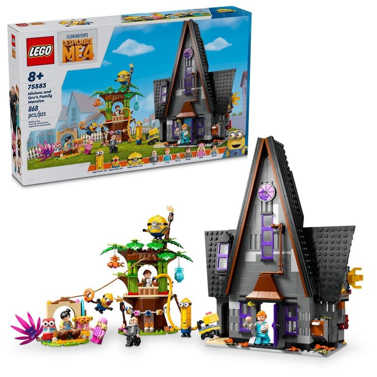 the lego movie house is in its box